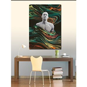 Kanvas Tablo Renkli Erkek Portresi 70x100 cm