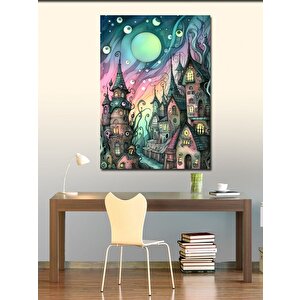 Kanvas Tablo Masal Şehri 50x70 cm