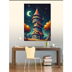 Kanvas Tablo Masal Kulesi 70x100 cm