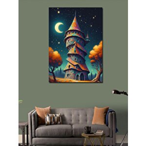 Kanvas Tablo Masal Kulesi 70x100 cm