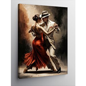 Kanvas Tablo Tango Yapan Çift 100x140 cm