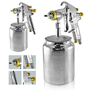   Bhd Alttan Depolu Profesyonel 1.8 Mm 1000 Cc Boya Sprey Tabancası