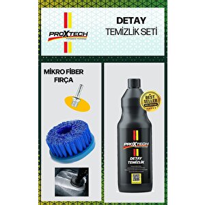 Detay Temizlik 7 Parça Oto Temizleme Kuaför İç-dış Detaylı Temizlik Bakım Koltuk Fırçalama Set
