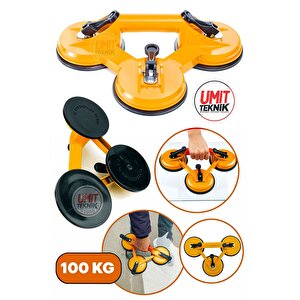 3 Lü Çok Fonskiyonlu Göçük Düzeltme Seramik Cam Vakumlu Seramik Tutucu Vantuz | 3lü | 100kg