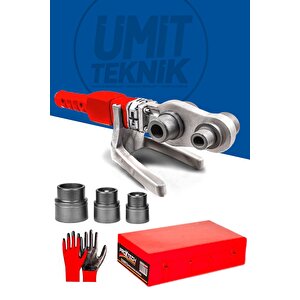 Premium Seri Boru Kaynak Mini Makina Seti Plastik Boru Kaynak Makinesi Aksesular Hediyeli
