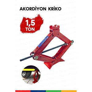Yüksek Kaliteli Her Koşulda Kullanım Imkanı  Katlamalı Akardiyon Cırcırlı Kollu 1,5 Ton Kirko