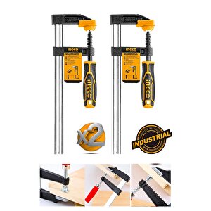 Profesyonel Ağır Hizmet 150mm Hfc020501 F Tipi Mengene 50*150 (4 Adet)