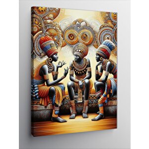 Kanvas Tablo Afrika Dansçıları