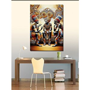 Kanvas Tablo Afrika Dansçıları