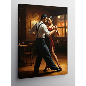 Kanvas Tablo Dans Eden Çift