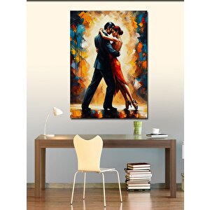 Kanvas Tablo Dans Eden Çift 100x140 cm