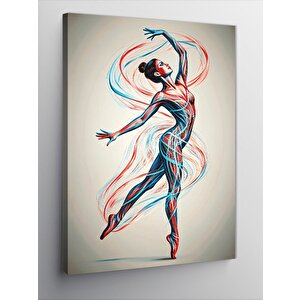 Kanvas Tablo Dans Eden Kadın 100x140 cm