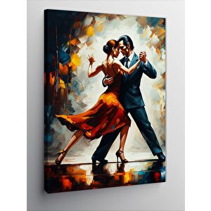 Kanvas Tablo Dans Eden Çift