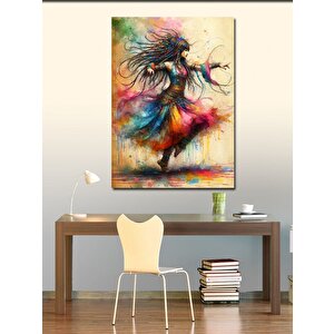 Kanvas Tablo Dans Eden Kadın 70x100 cm