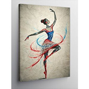 Kanvas Tablo Dans Eden Kadın 100x140 cm
