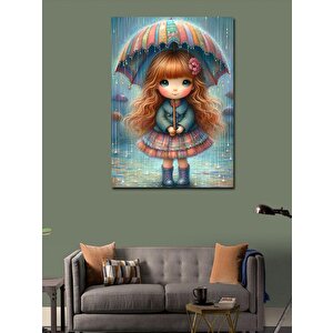 Kanvas Tablo Dansçı Kadın 100x140 cm