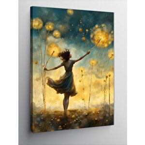 Kanvas Tablo Işık Dansı 100x140 cm