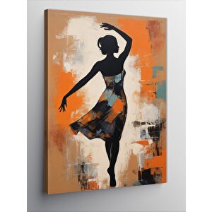 Kanvas Tablo Dans Eden Silüet 70x100 cm