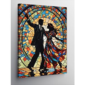 Kanvas Tablo Dans Eden Çift 70x100 cm