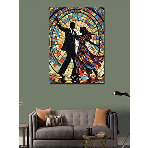 Kanvas Tablo Dans Eden Çift 70x100 cm