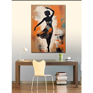 Kanvas Tablo Dans Eden Silüet 100x140 cm