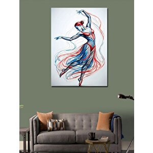 Kanvas Tablo Dans Eden Kadın 50x70 cm