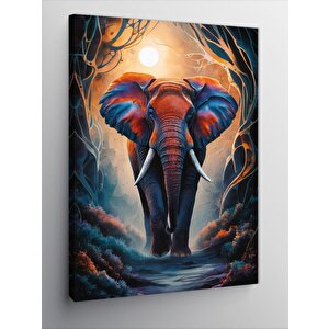 Kanvas Tablo Fil Enerjisi 100x140 cm
