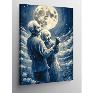 Kanvas Tablo Dans Eden Yaşlı Çift 50x70 cm