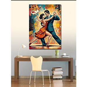Kanvas Tablo Sokak Dansı 100x140 cm