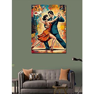 Kanvas Tablo Sokak Dansı 100x140 cm