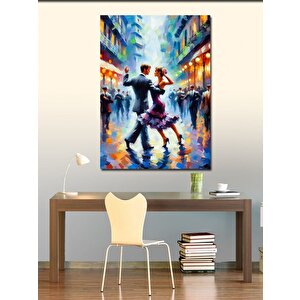 Kanvas Tablo Dans Eden Çift 100x140 cm