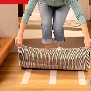 Halı Kilim Paspas Kaymaz Bant 48 Mm X 5 Mt Çift Taraflı Yapışkan Toplanma Önleyici Sabitleme Bandı