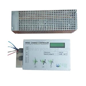 Teknovasyon Arge İ-2000w 48v Rüzgar Türbini + Yerli Şarj Kontrol cihazı