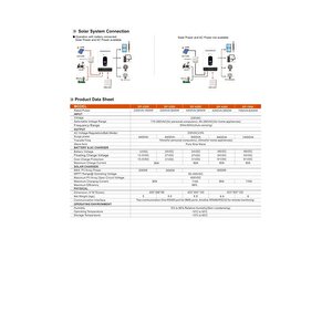 Uretech 7kva 6.2kw 6200 W Watt Tam Sinüs Akıllı Mppt 110a H.v. 55-450v İnverter 48vdc-6,2kw 220vac İnvertör