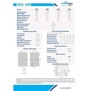 Cw Enerji 425wp 108tn M10 topcon Güneş Paneli