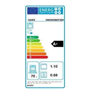 Haier Hwo60sm2f3bh Wi-fi + Bluetooth Bağlantılı Siyah Ankastre Fırın