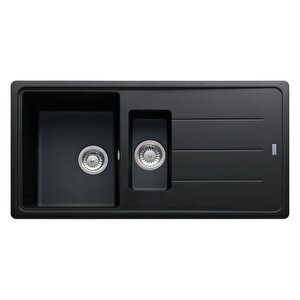 Basis Bfg 651 Nero Granit Eviye-active Plus Doccia 2.0 Batarya Seti