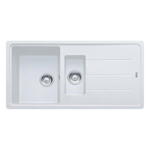Basis Bfg 651 Bianco Granit Eviye-active Plus Doccia 2.0 Batarya Seti