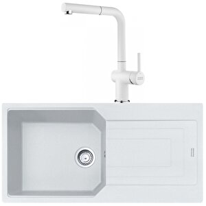 Urban Ubg 611-100 Bianco Granit Eviye-active Plus Doccia 2.0 Batarya Seti