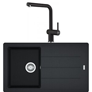 Basis Bfg 611-86 Nero Granit Evye-active Plus Doccia 2.0 Batarya Seti