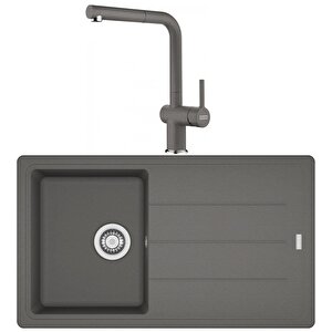 Basis Bfg 611-86 Stone Grey Granit Evye-active Plus Doccia 2.0 Batarya Seti