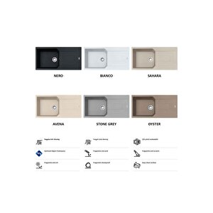 Urban Ubg 611-100 Avena Granit Mutfak Eviyesi