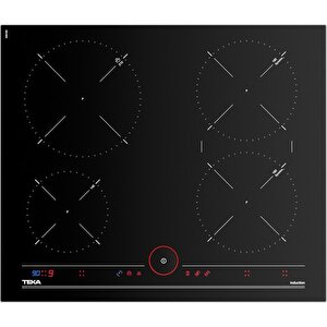 It 6450 Iknob 60 Cm İndüksiyon Siyah Ocak