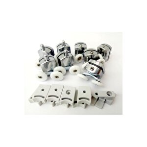 Sürgülü Duşakabin Tekerleği Rulman Set - 8 Parça