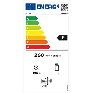 Tecna Tye 4407 Dual Sandık Tipi Yatay 407 Lt Derin Dondurucu
