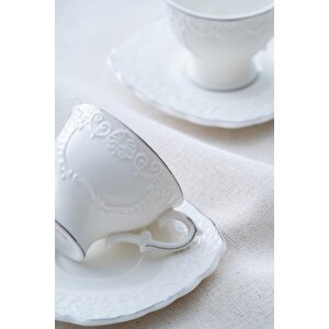 Angela 6 Kişilik Kahve Fincanı Takımı - 90 Ml