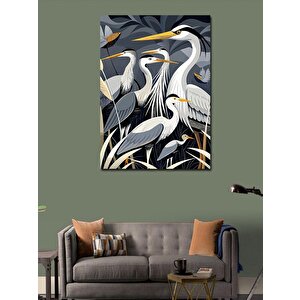 Kanvas Tablo Leylekler 70x100 cm