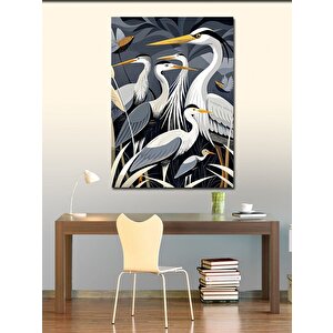 Kanvas Tablo Leylekler 50x70 cm