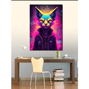 Kanvas Tablo Kedi Hoodie