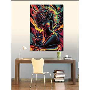 Kanvas Tablo Sevimli Baykuş Yavrusu 100x140 cm